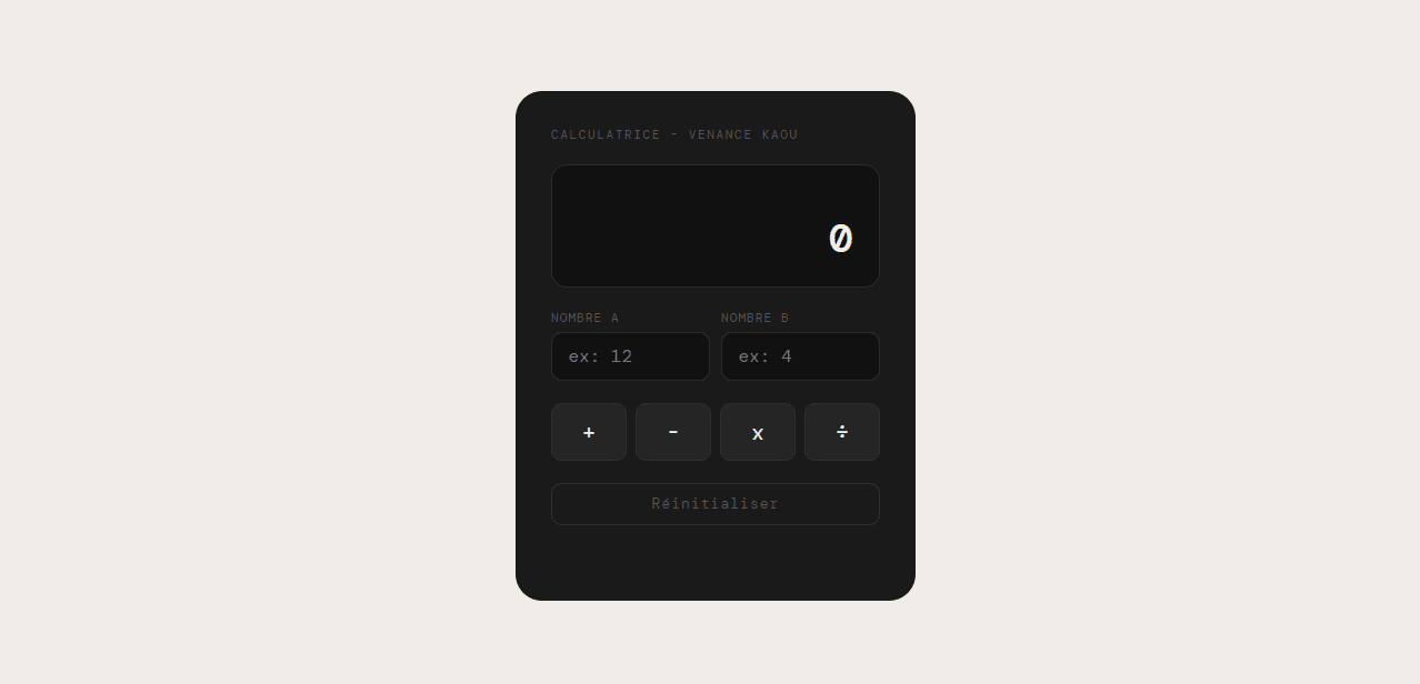 Calculatrice
